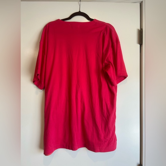 VTG Ashley Hill Fish Tropical Women’s Top T-shirt Pink Sequin Cosplay Large - Picture 9 of 11